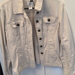 Levi's Women's Cream Denim Jacket